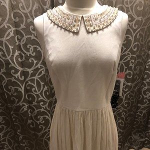 Kensie Dress Pearl Necklace Collar